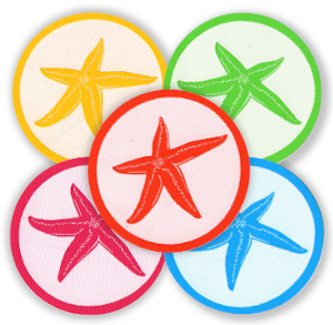 Seestern Schwimmabzeichen